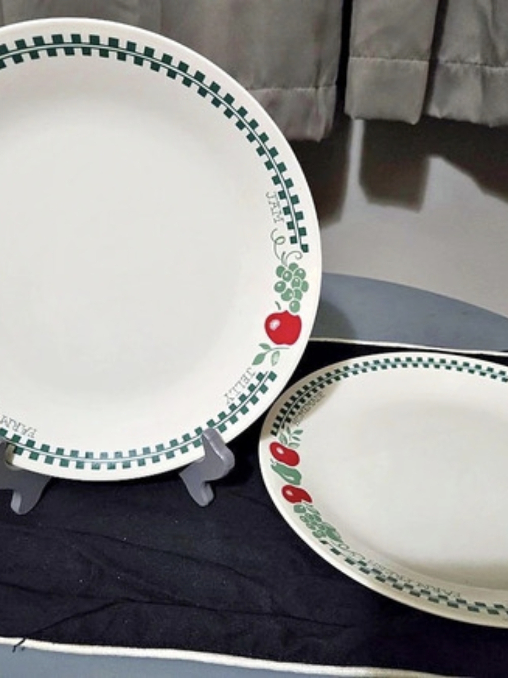 Corelle Farm Fresh Dinner Plate Plates 10-Inch White & Green